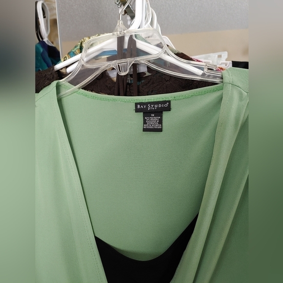 NEW BAY STUDIOS ONE PIECE TUNIC TOP SET PLUS SIZE 1XL - Picture 3 of 8